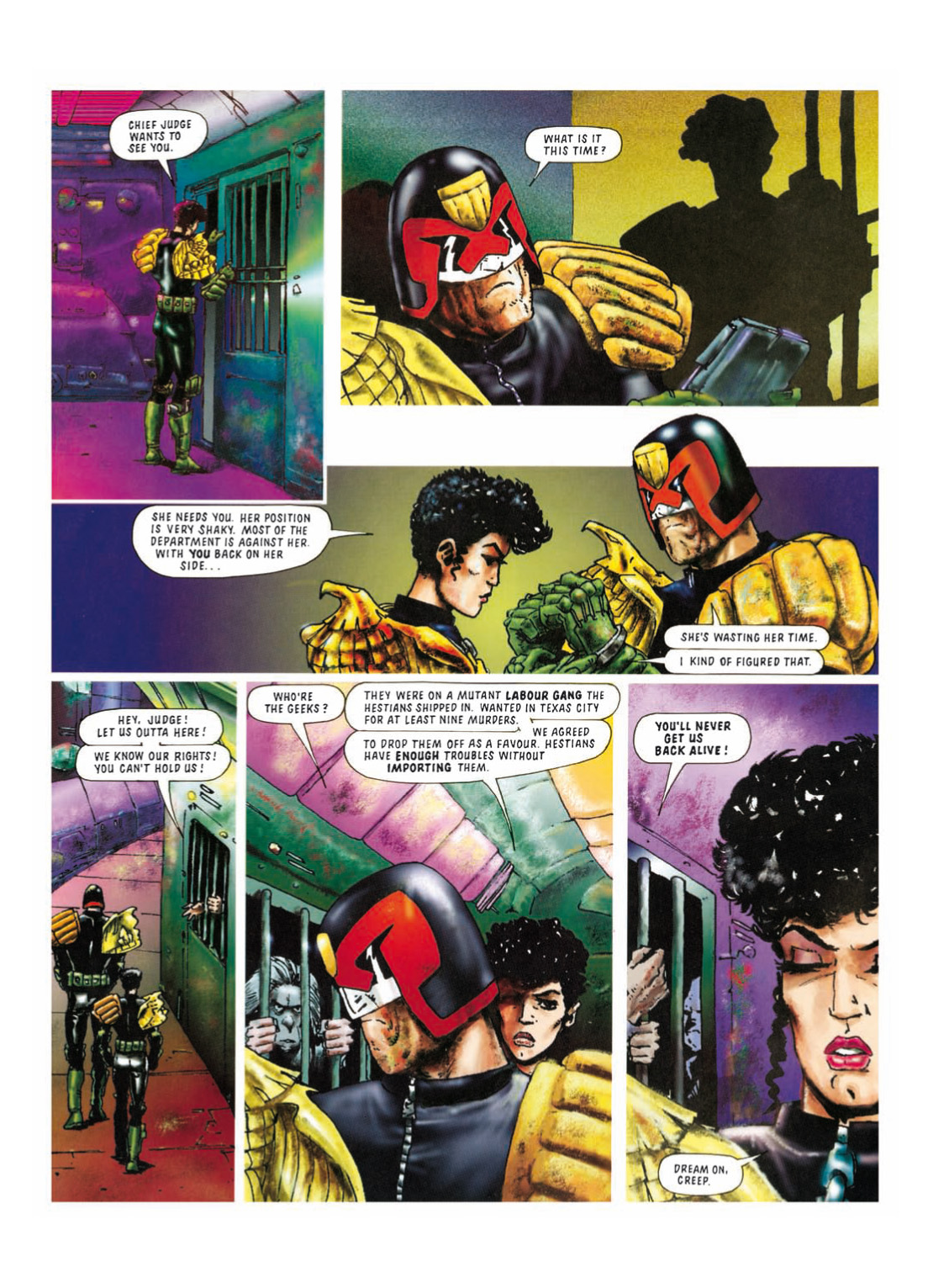 Read online Judge Dredd: The Complete Case Files comic -  Issue # TPB 21 - 184