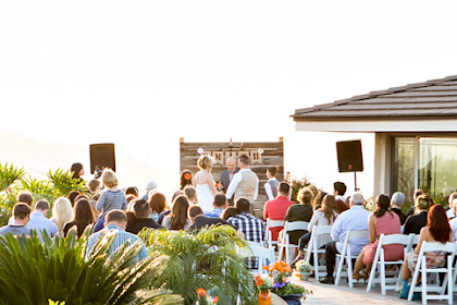 Outdoor Backyard Wedding