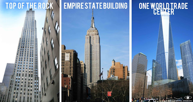 My Travel Background : que choisir entre le Top of the Rock, l'Empire State Building ou le One World Trade Center? New York