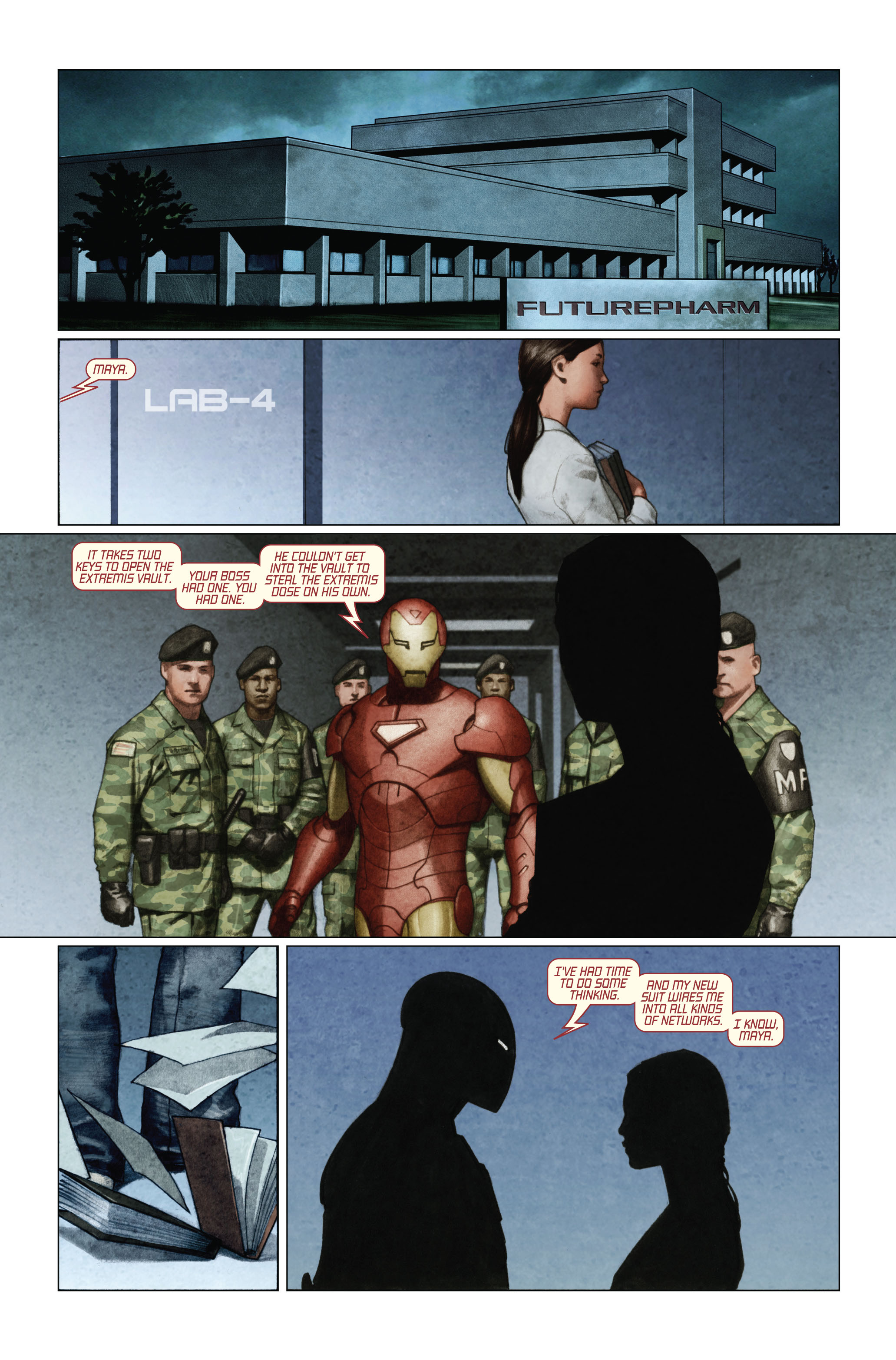 Read online Iron Man (2005) comic -  Issue #6 - 21