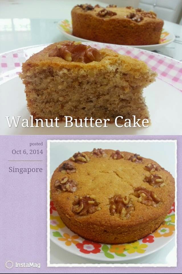 BeautyMe Love Recipes Walnut Butter Cake