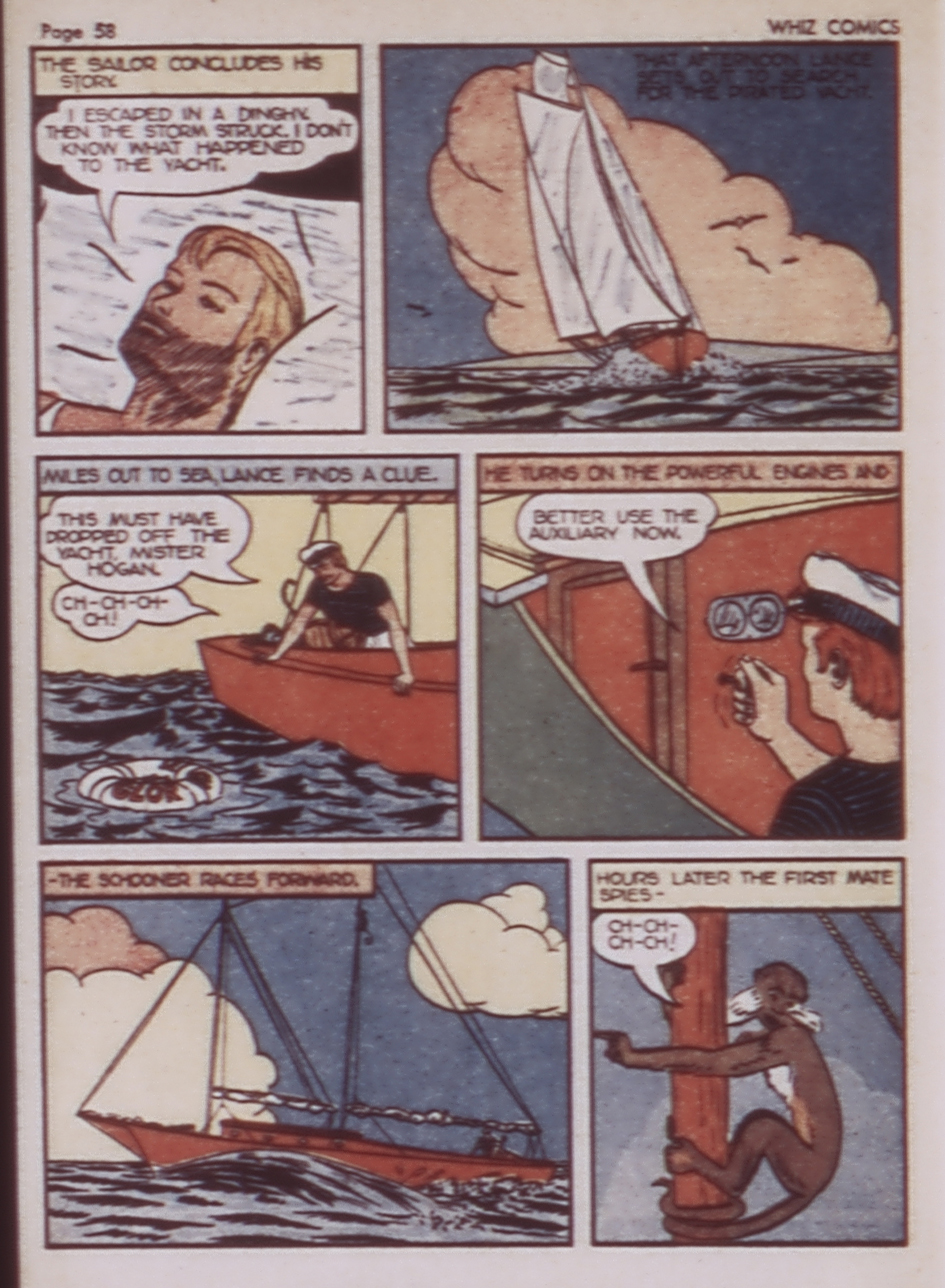 Read online WHIZ Comics comic -  Issue #3-April 1940 - 60