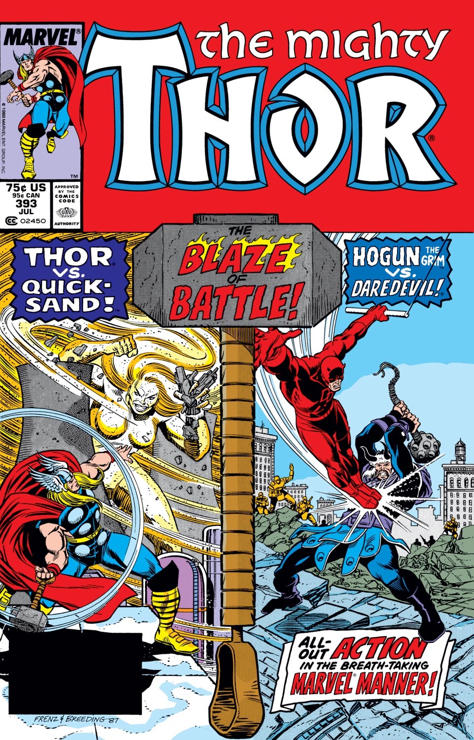 Read online Thor (1966) comic -  Issue #393 - 1