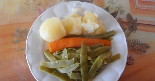 Image of Como está la masa: Judías verdes con patatas y zanahoria ...