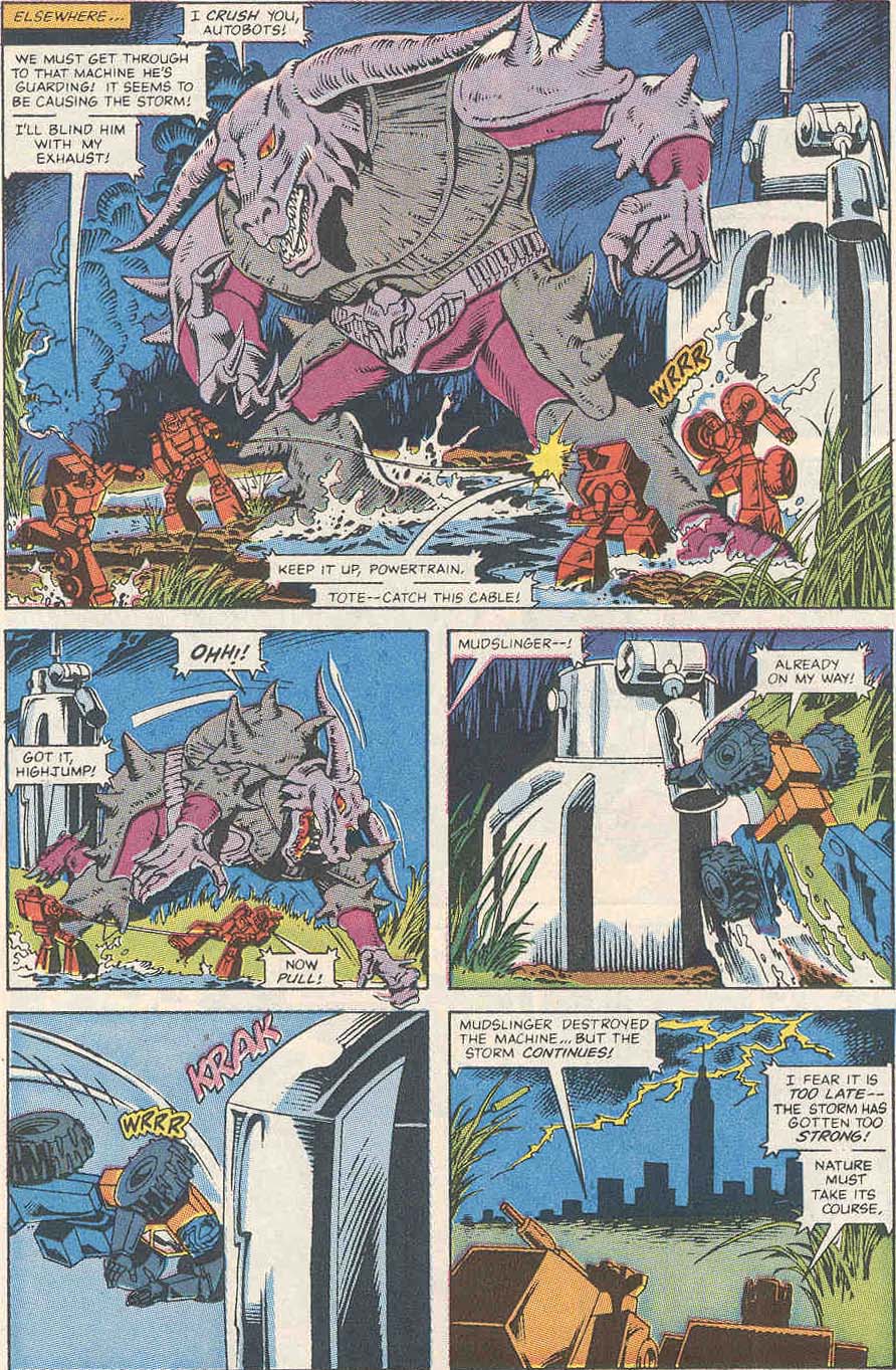 Read online The Transformers (1984) comic -  Issue #54 - 20
