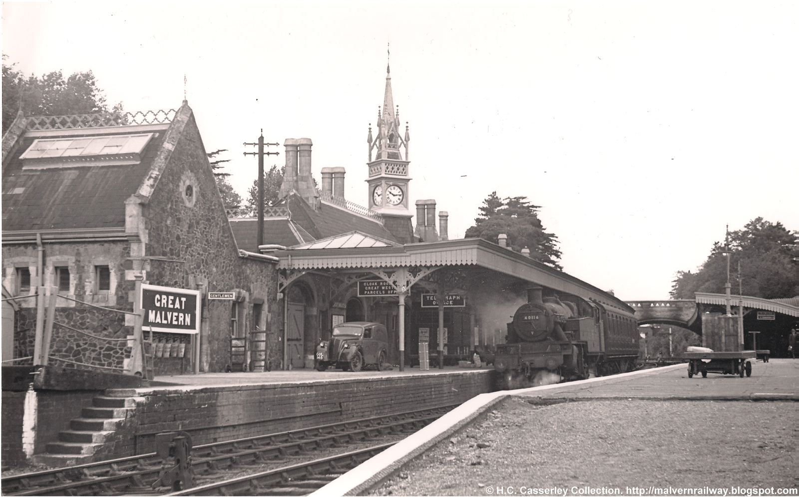 Malvern's Lost Railway New Pictures of Great Malvern Station