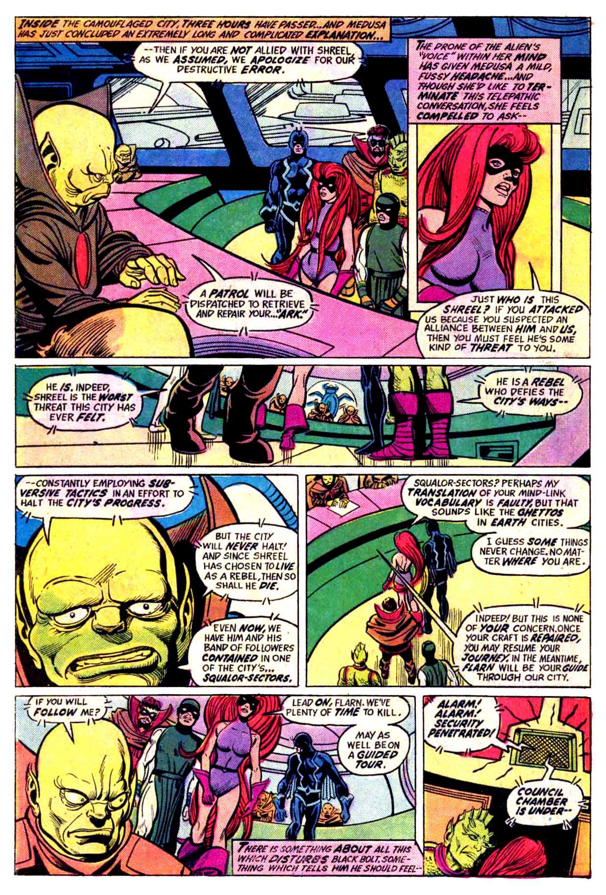 Read online Inhumans (1975) comic -  Issue #7 - 11