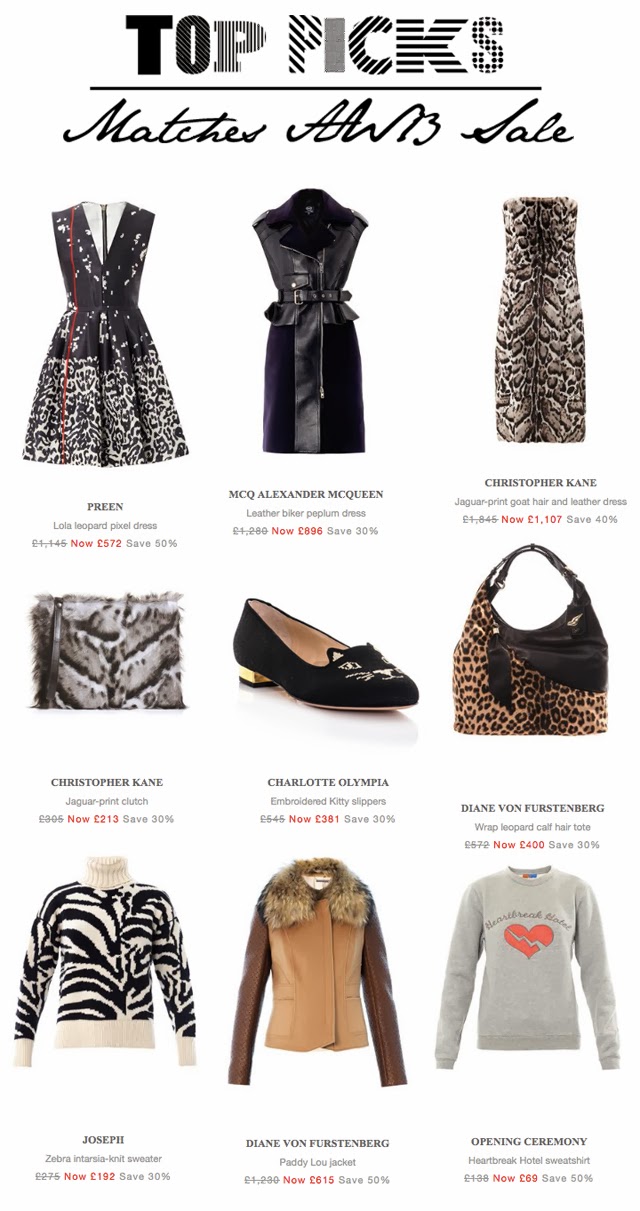 Sale Alert Matches Fashion AW13 SemiAnnual Clearance, our top picks