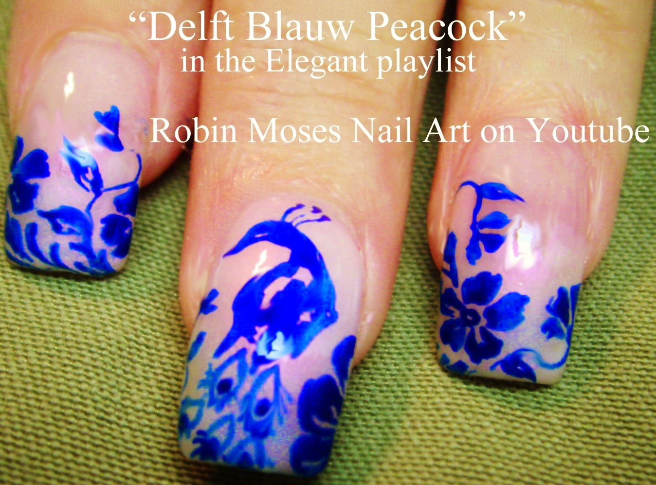 Nail Art by Robin Moses "nail art design" "red nail art" "elegant nail
