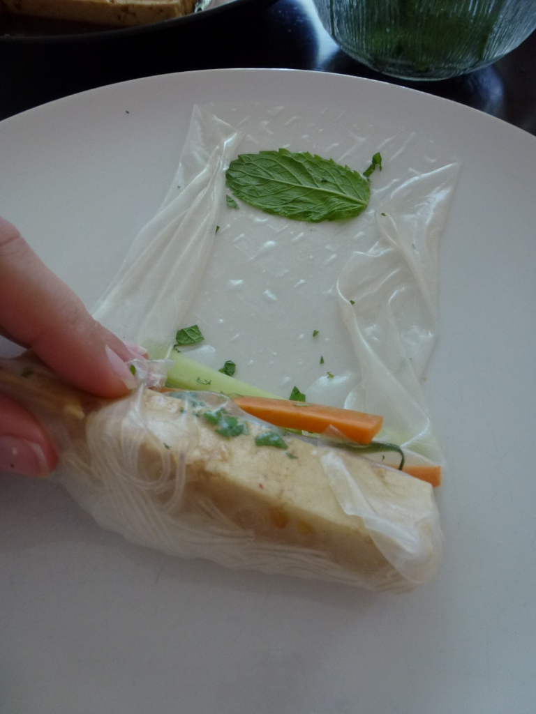 Milkshakes And Pattycakes Emmy's Tofu Rice Paper Rolls