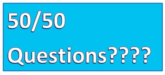 Attempting 50/50 Questions