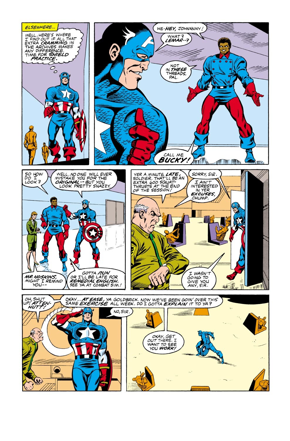 Read online Captain America (1968) comic -  Issue #334 - 5