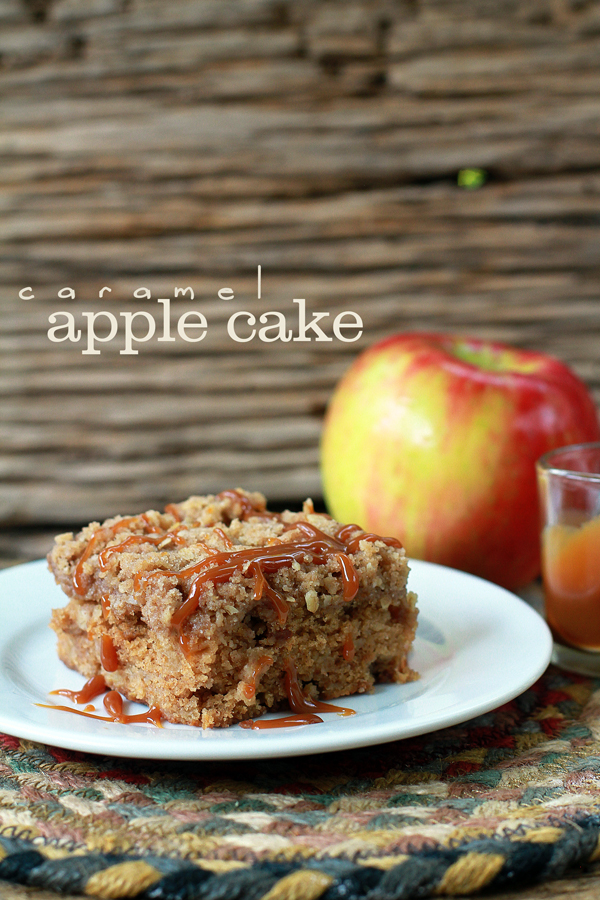 Sugar Bean Bakers {Caramel Apple Cake}