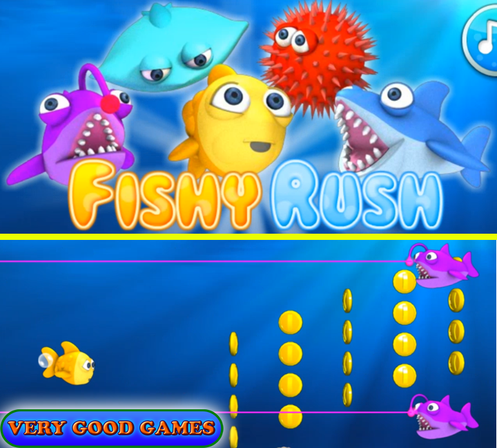 Fishy Rush game screenshots