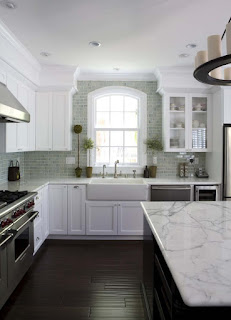 Breathtaking Carrara Marble Kitchens