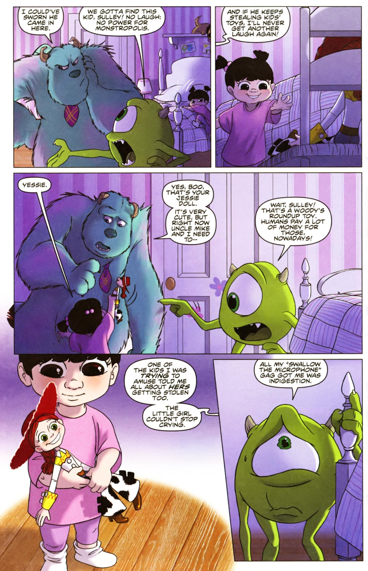 Read online Monsters, Inc: Laugh Factory comic -  Issue #3 - 7