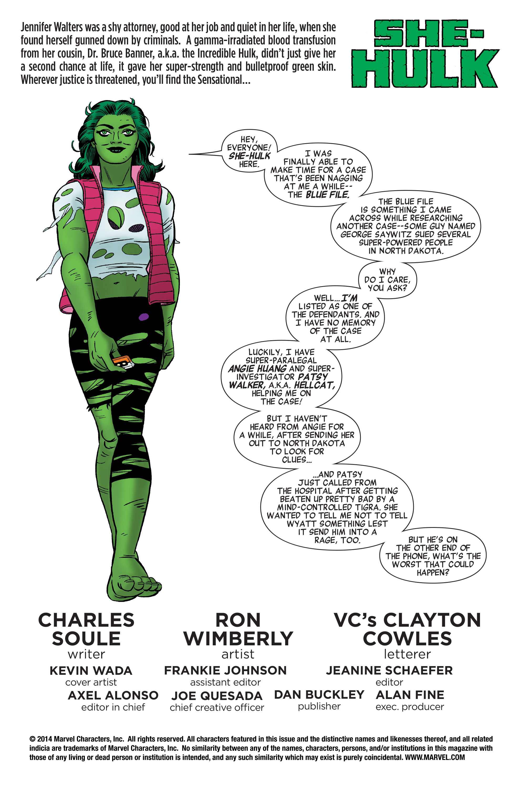 Read online She-Hulk (2014) comic -  Issue #6 - 2