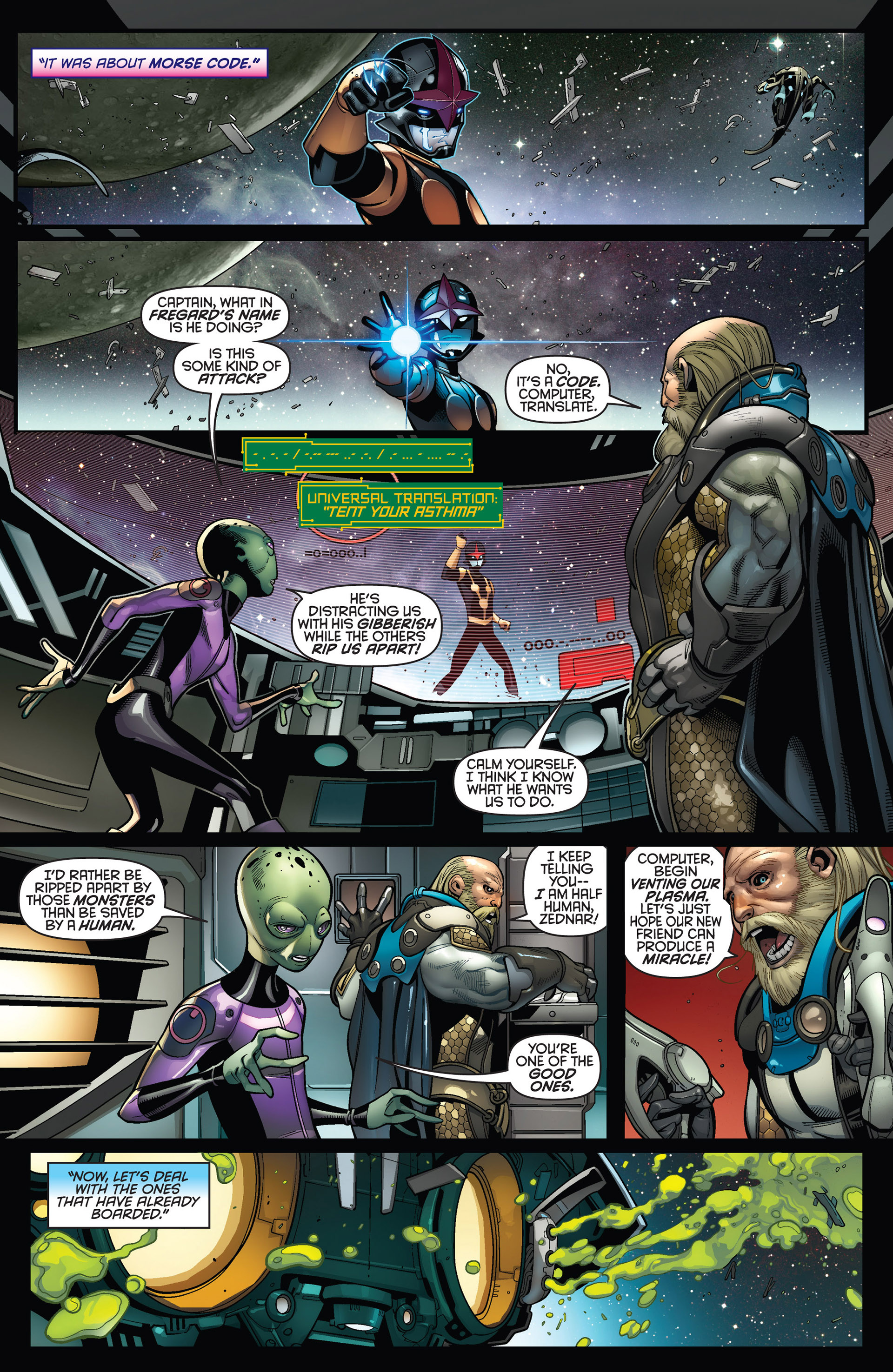 Read online Nova (2013) comic -  Issue #10 - 29