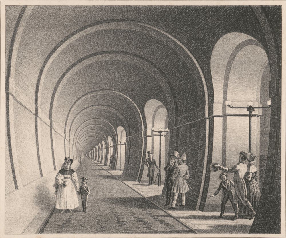 Thames Tunnel The World’s First Tunnel Under a River Amusing