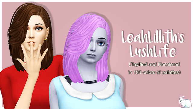 Leahlilliths Lushlife Clayified Recolored In 136 Colors Missbunnygummy