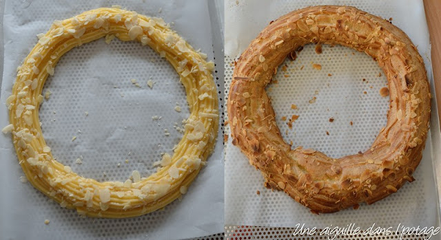 pâte à chou pour Paris-Brest