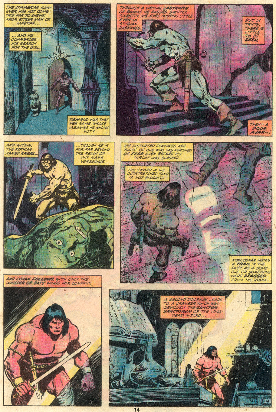 Read online Conan the Barbarian (1970) comic -  Issue #114 - 10