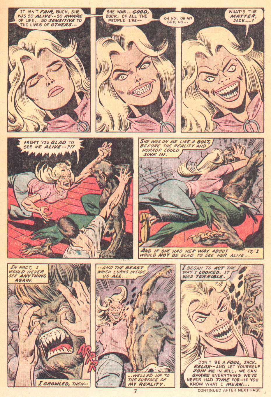 Read online Werewolf by Night (1972) comic -  Issue #36 - 6