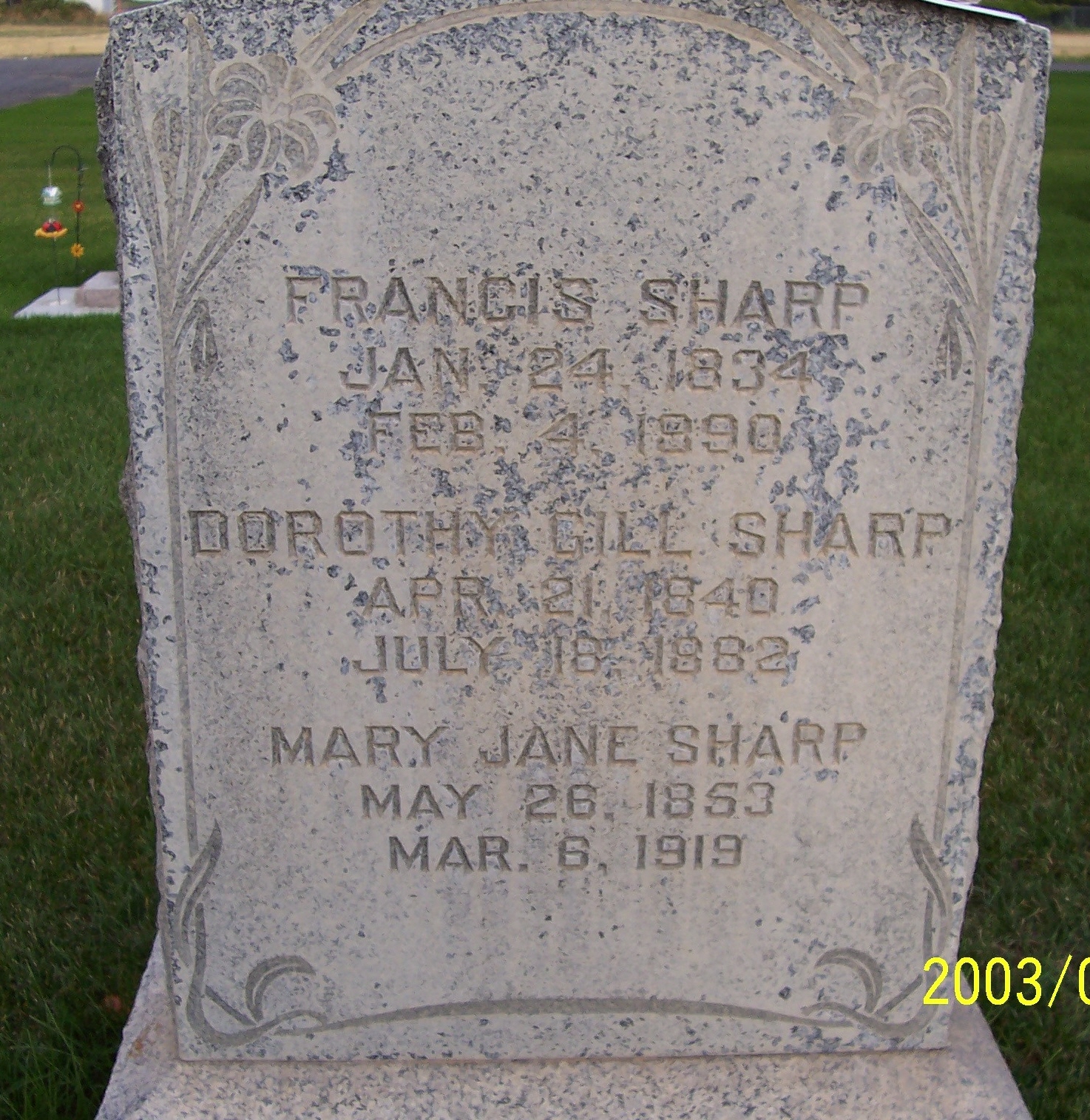 Bark From the Family Tree Francis Sharp
