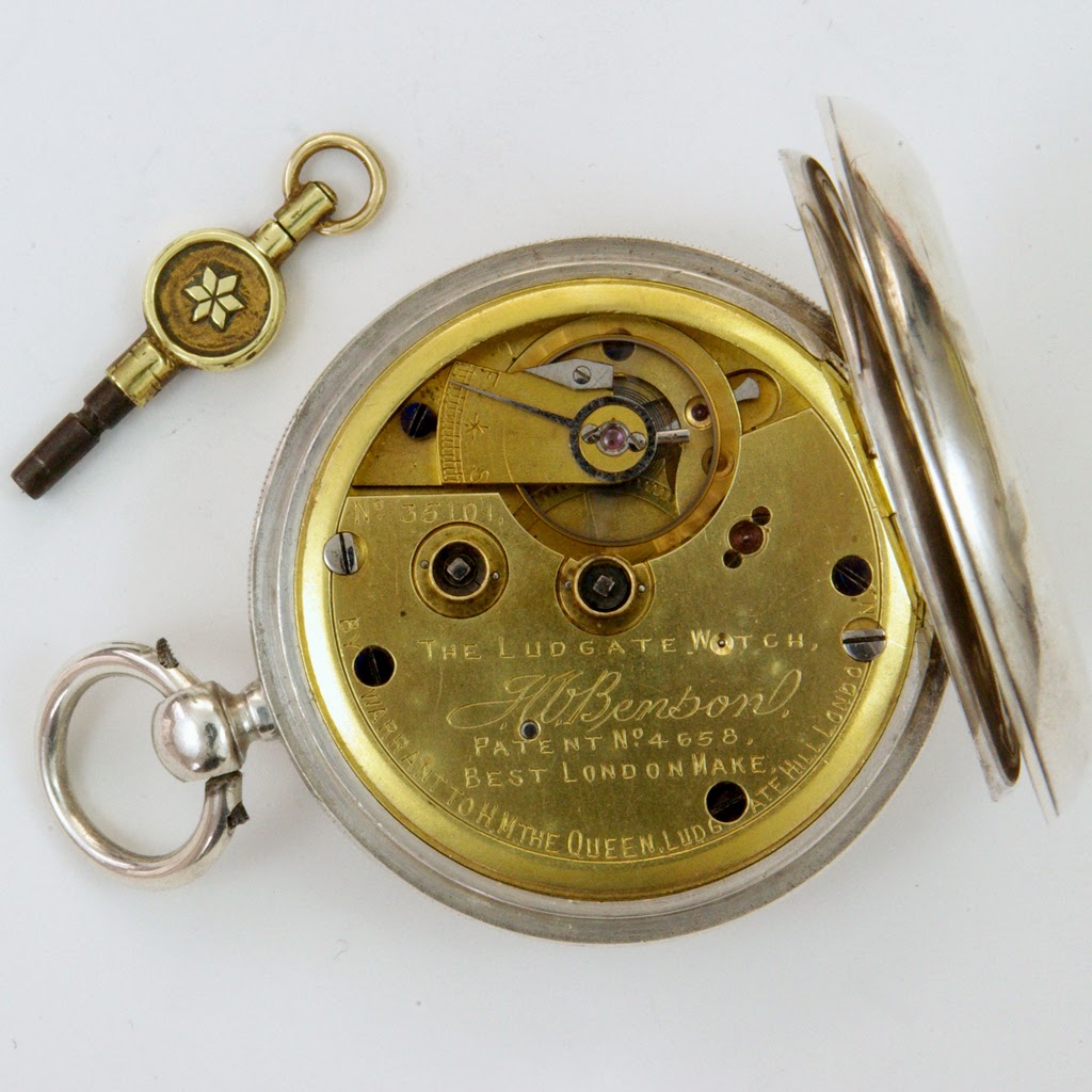 Oxford Pocket Watches J.W. Benson "Ludgate" 1886, which had an