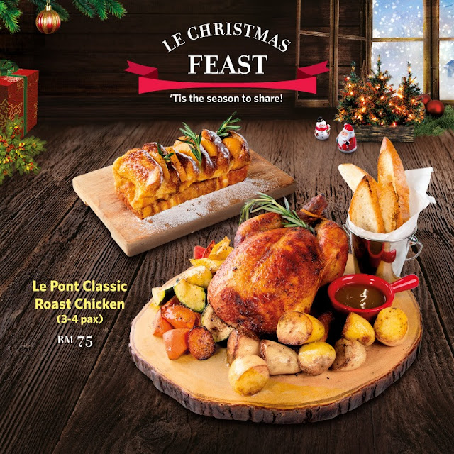 CHRISTMAS MENU 2019 @LE PONT BOULANGERIE - Le Pont Classic Roast Chicken Price