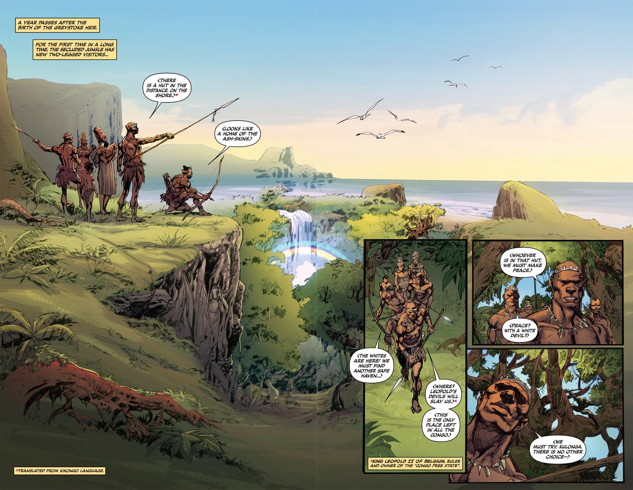 Read online Lord Of The Jungle (2012) comic -  Issue #1 - 16