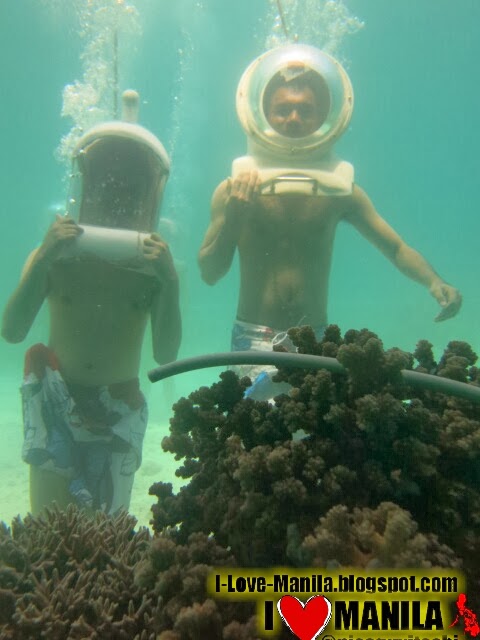 Helmet Diving in Boracay Helmet Diving in Boracay