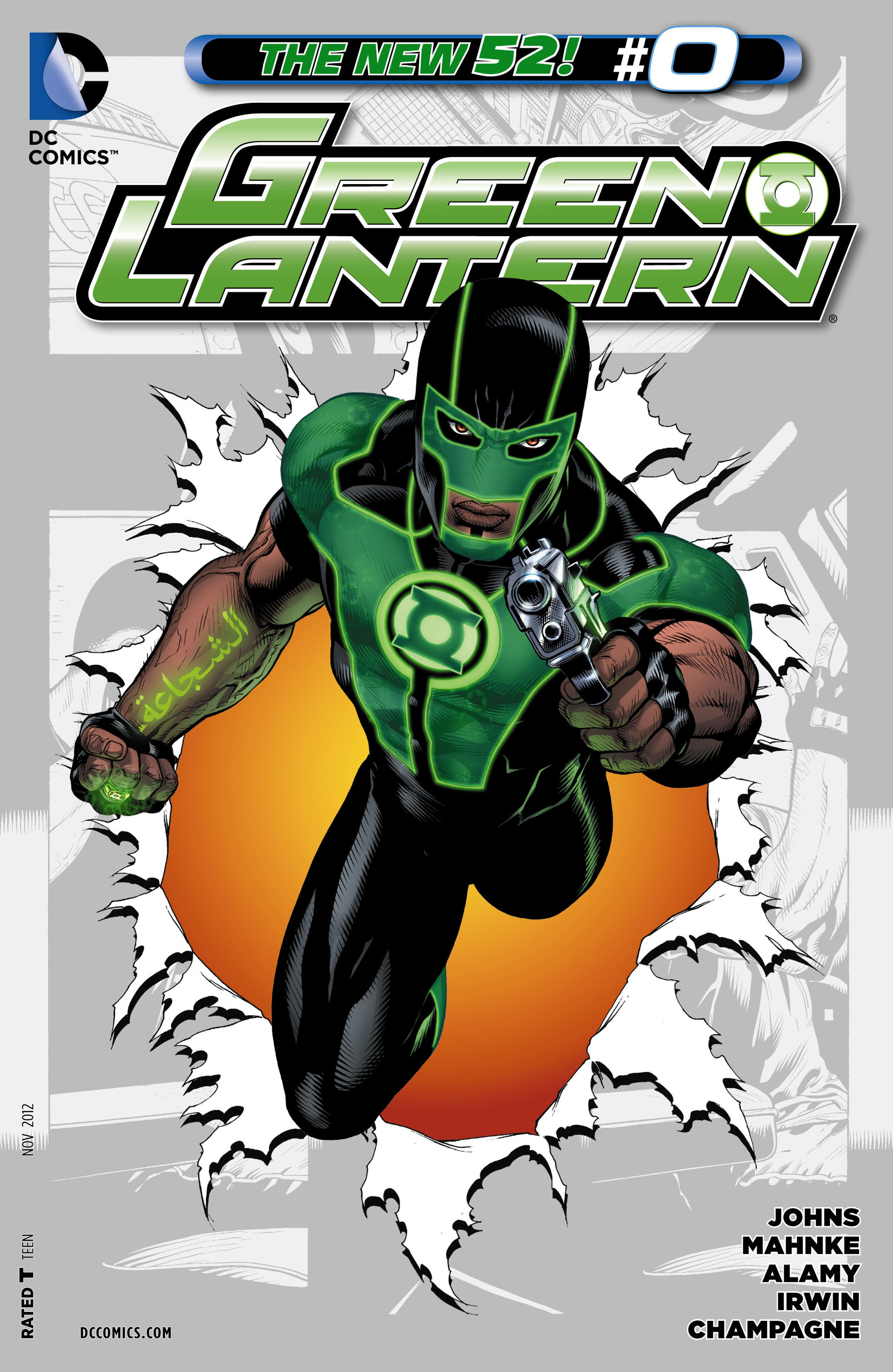 Read online Green Lantern (2011) comic -  Issue #0 - 1