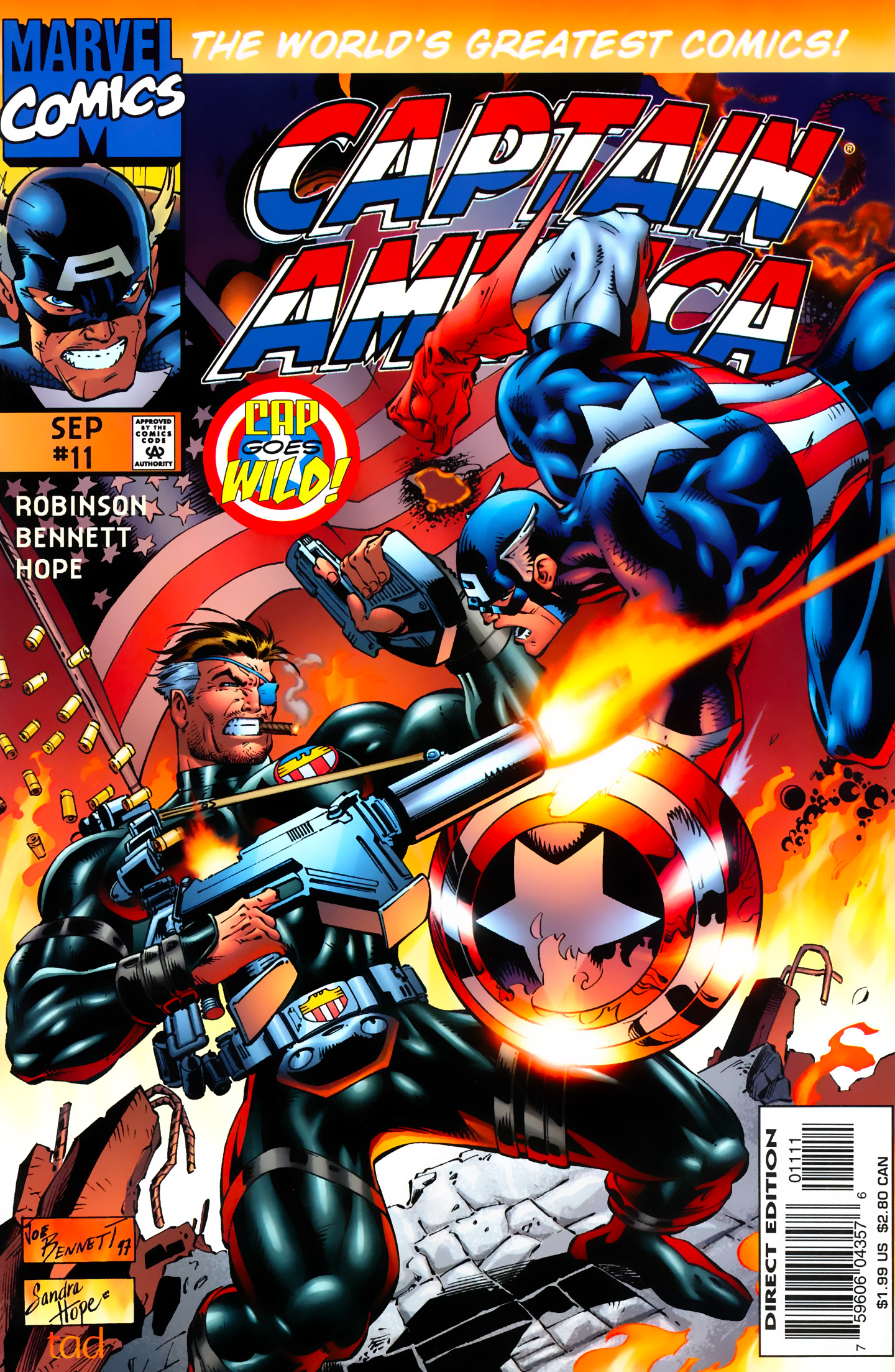 Captain America (1996) 11 Page 1