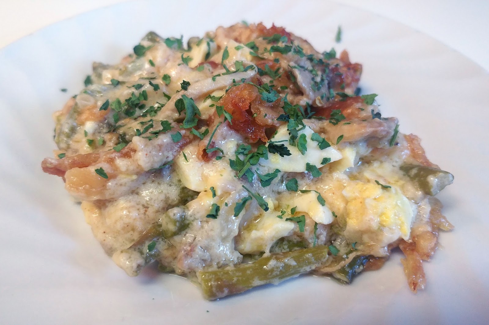 Culturally Confused Spicy Southern Kitchen Asparagus Casserole