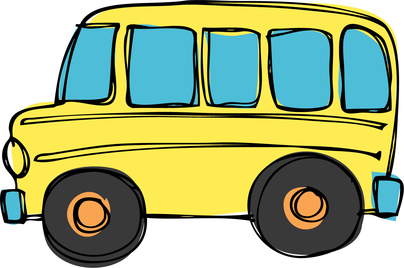 kindergarten bus clipart - photo #7