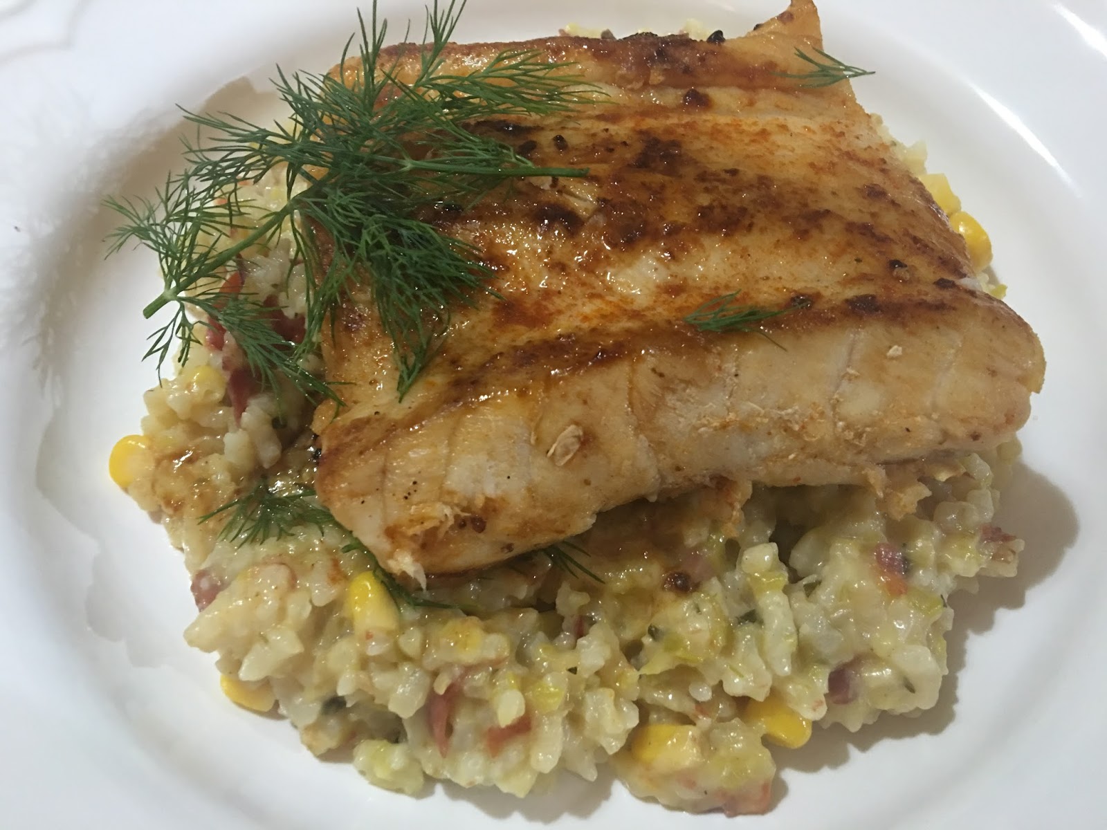 Oven Baked Leek and Prosciutto Risotto with Gummy Shark A Dash Of Flavour Printable Recipes