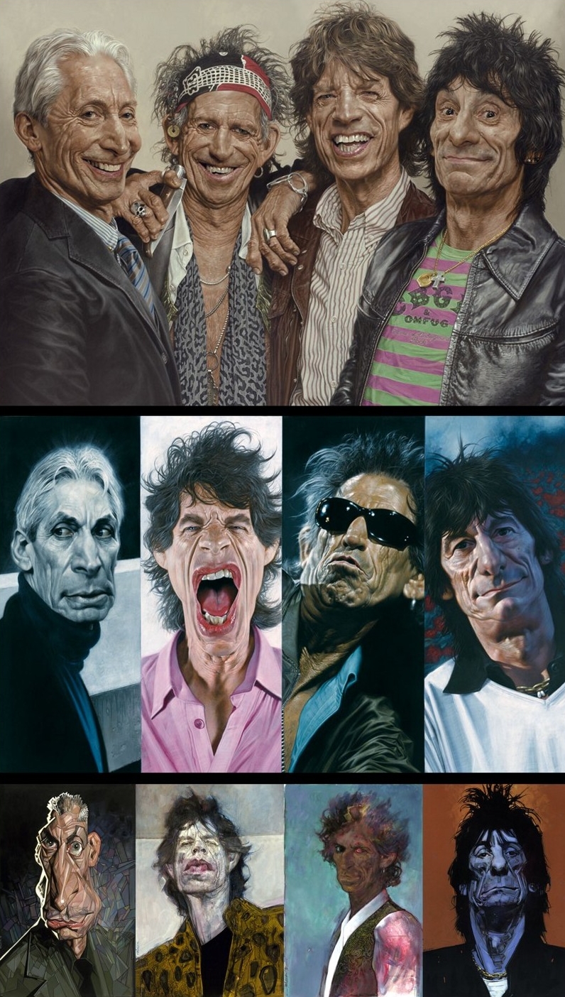 Rolling Stones - Realismo Pop Nuevo - Sebastian Krüger 1963