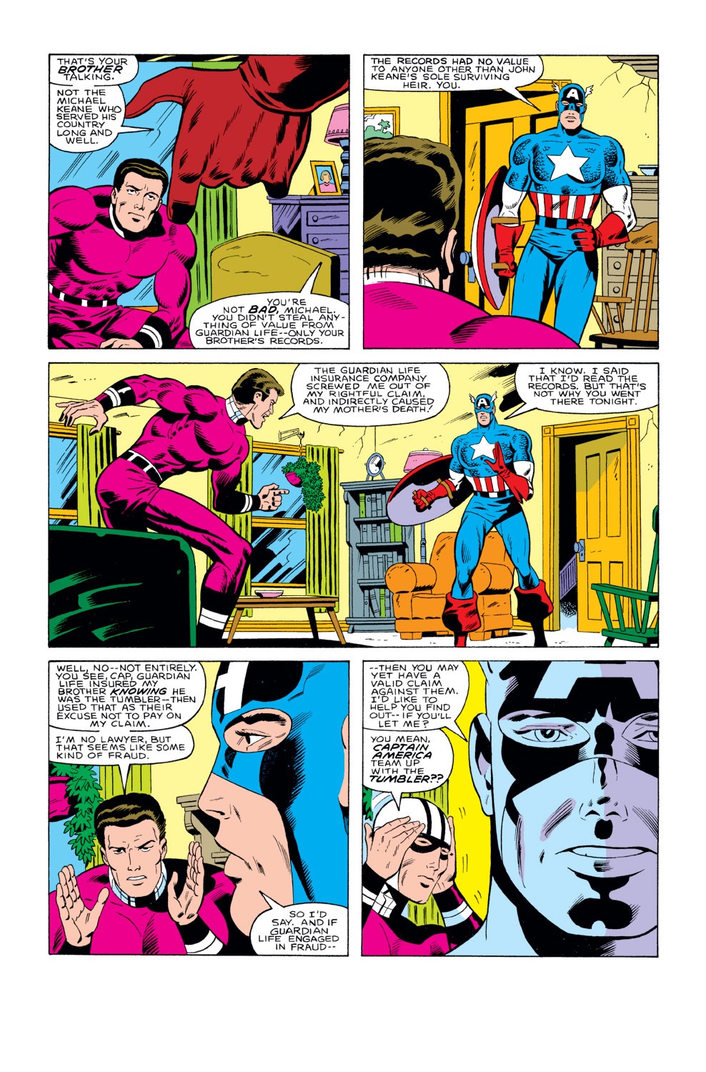 Read online Captain America (1968) comic -  Issue #291 - 12