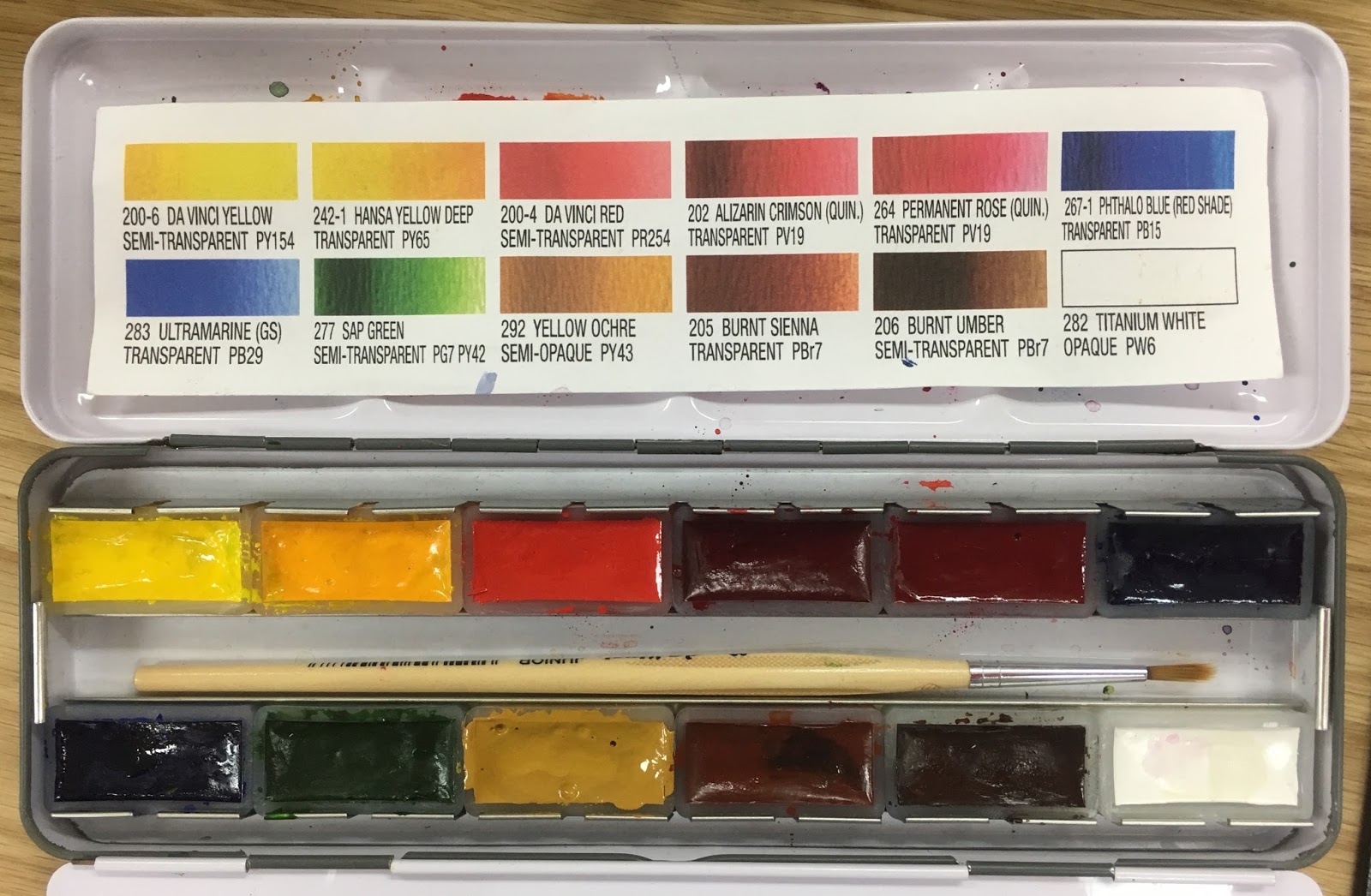 Da Vinci Artist Watercolor 6-Color Mixing Set