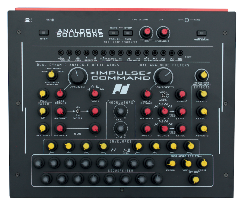 MATRIXSYNTH Analogue Solutions Reveals the Impulse Command Analogue