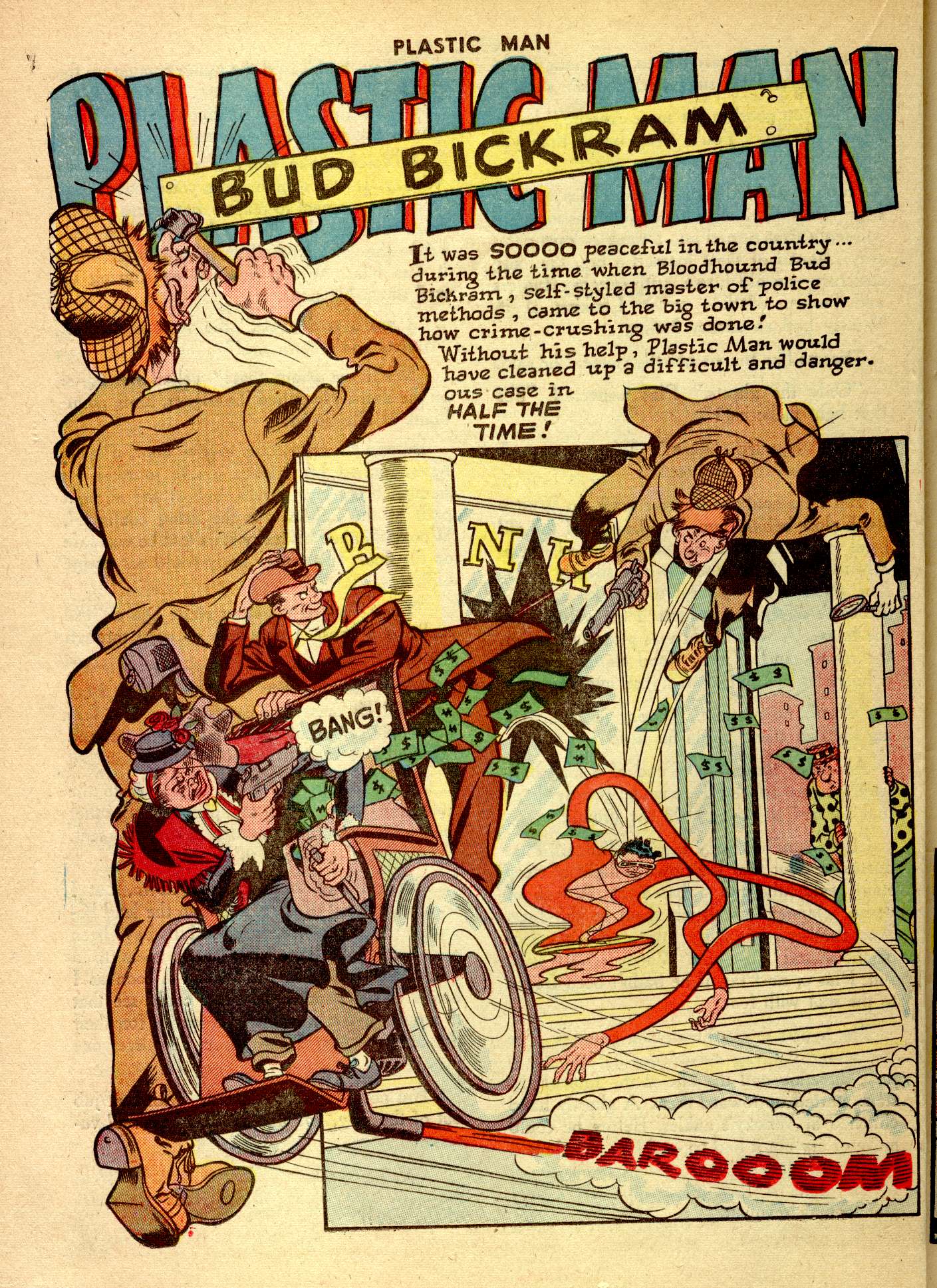 Read online Plastic Man (1943) comic -  Issue #14 - 36