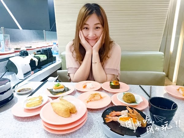 日式平價美食/迴轉壽司吃爭鮮,好吃美味又有超可愛的杯緣子可以加購帶回家