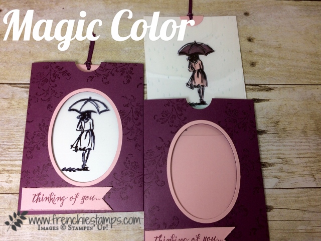 Magic color, Fancy Fold, Beautiful You, Stampin'Up!
