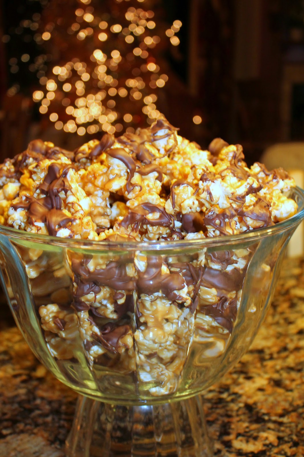charmainesgibblegabble PEANUT BUTTER AND HONEY POPCORN