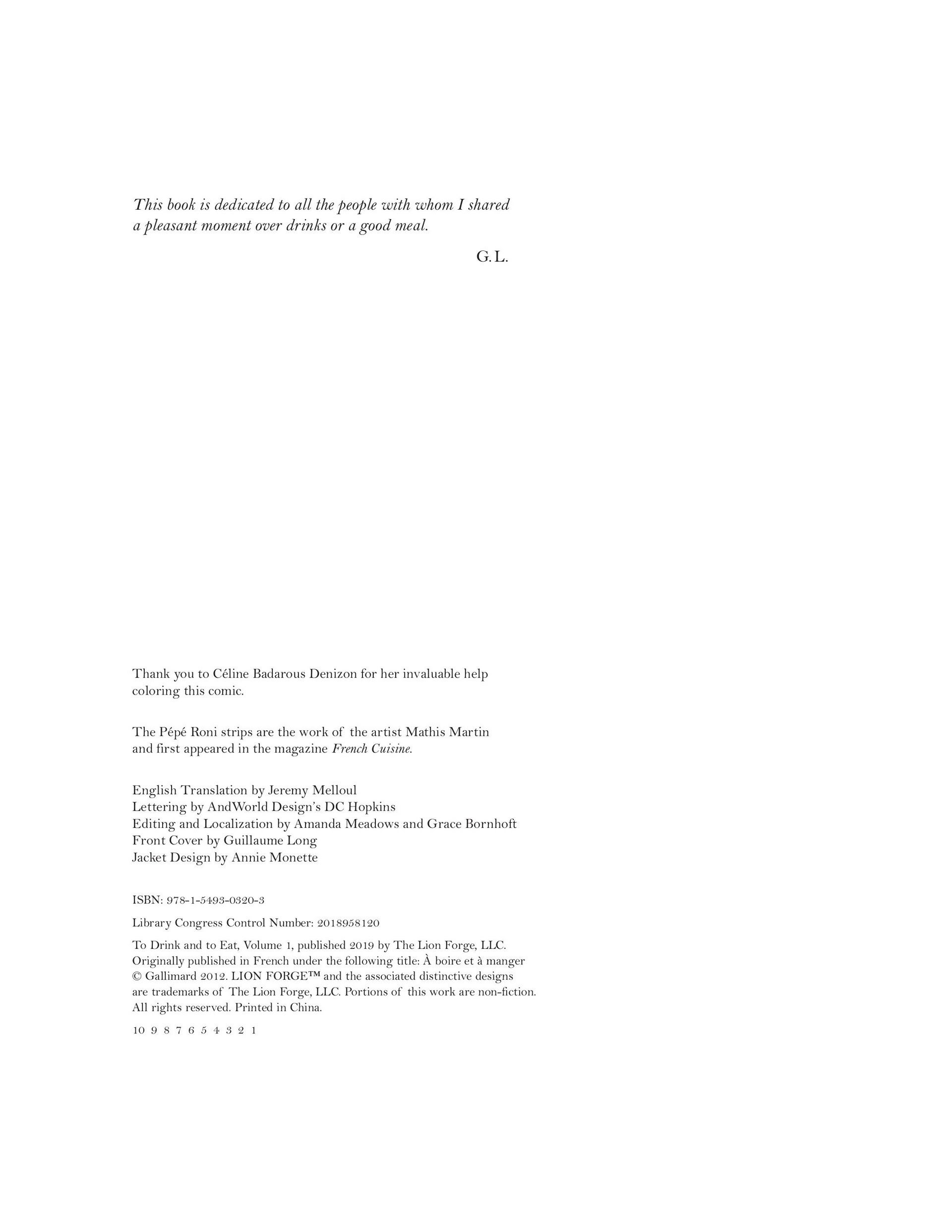 Read online To Drink and to Eat comic -  Issue # TPB 1 - 6