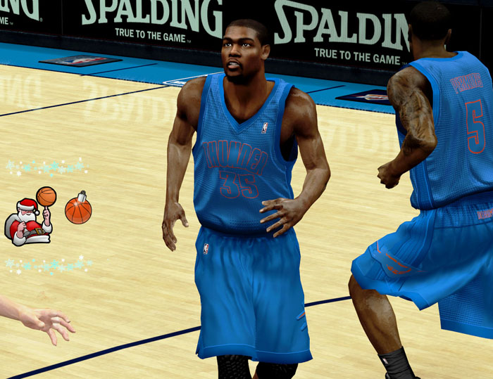 NBA 2K14 Complete Oklahoma City Thunder Jersey Patch 