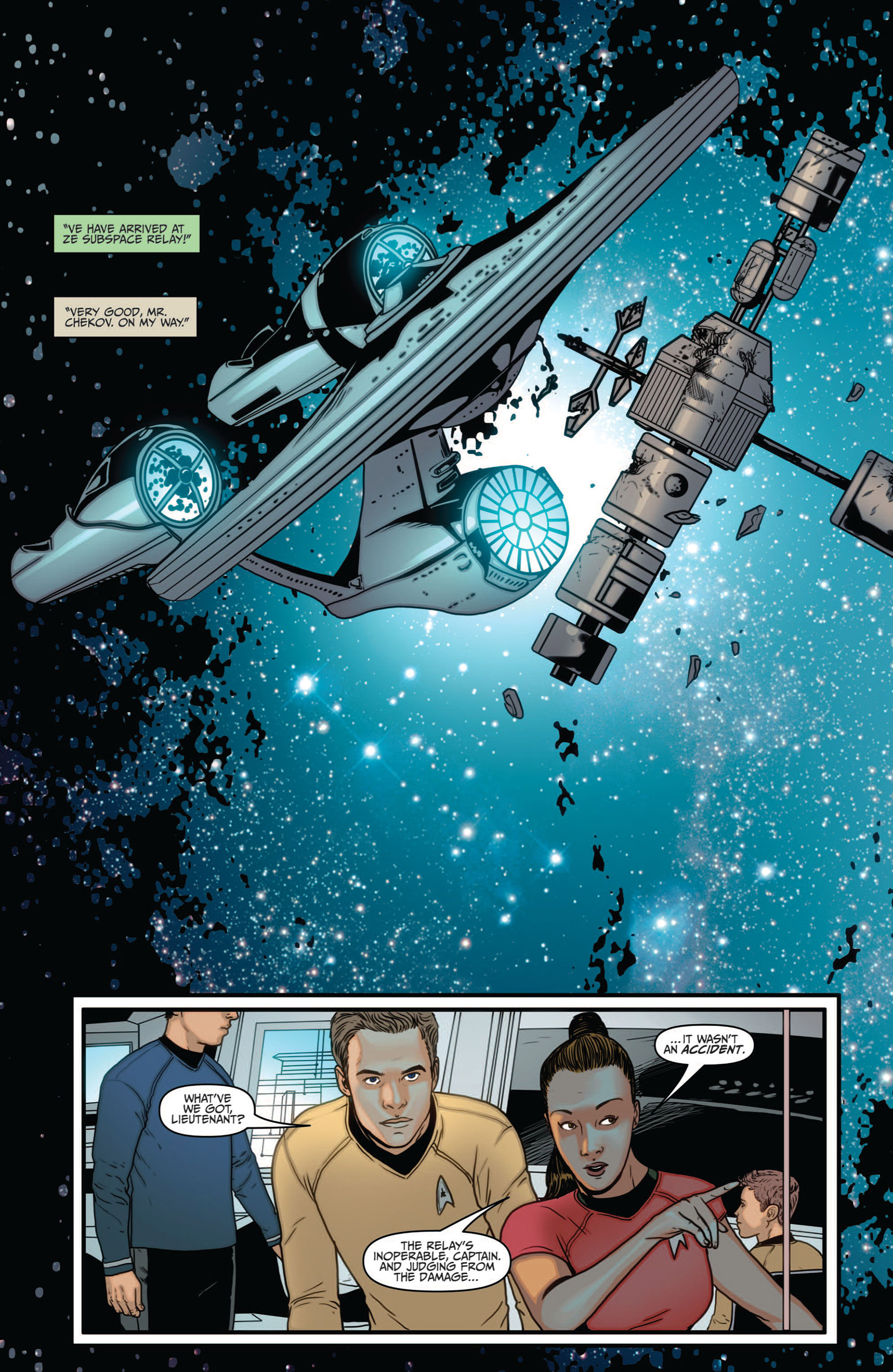 Read online Star Trek (2011) comic -  Issue #7 - 9