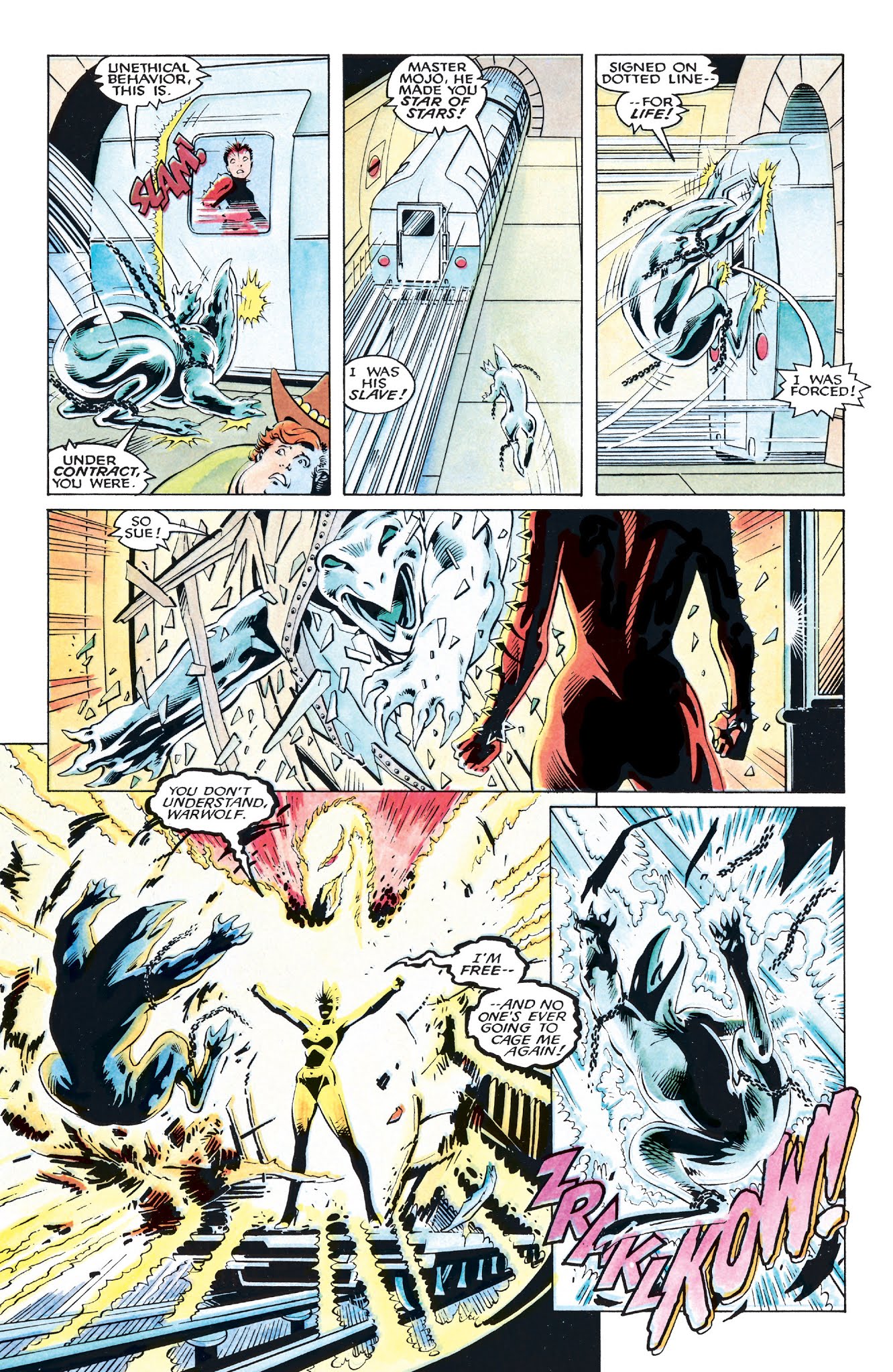 Read online Excalibur (1988) comic -  Issue # TPB 1 (Part 1) - 33
