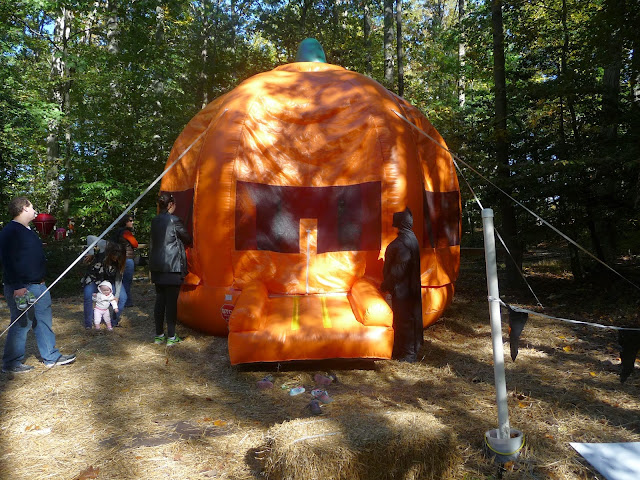 Halloween family fun on the Ghost Train at Burke Lake Park in Northern Virginia,